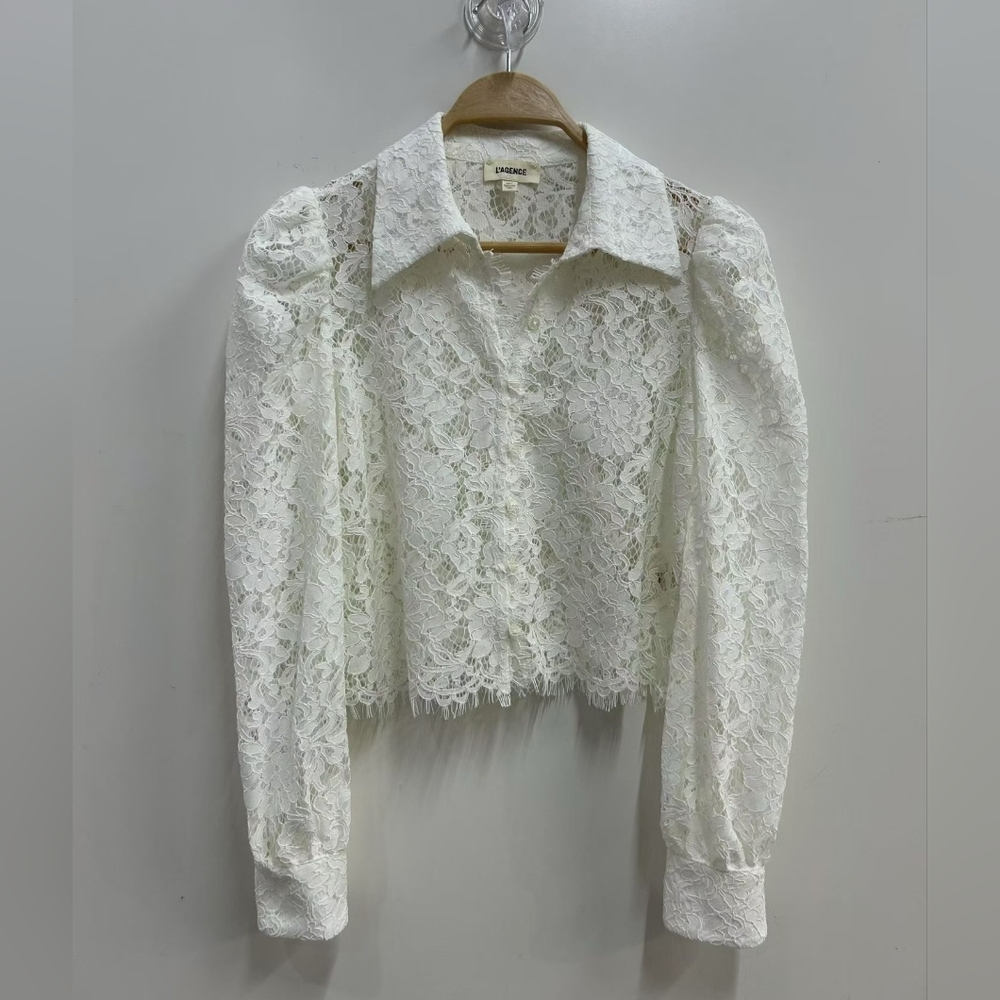 L'Agence Anita Lace Blouse - Picture 4 of 8